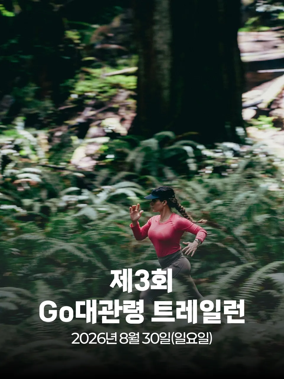 제3회 Go대관령 트레일런 포스터