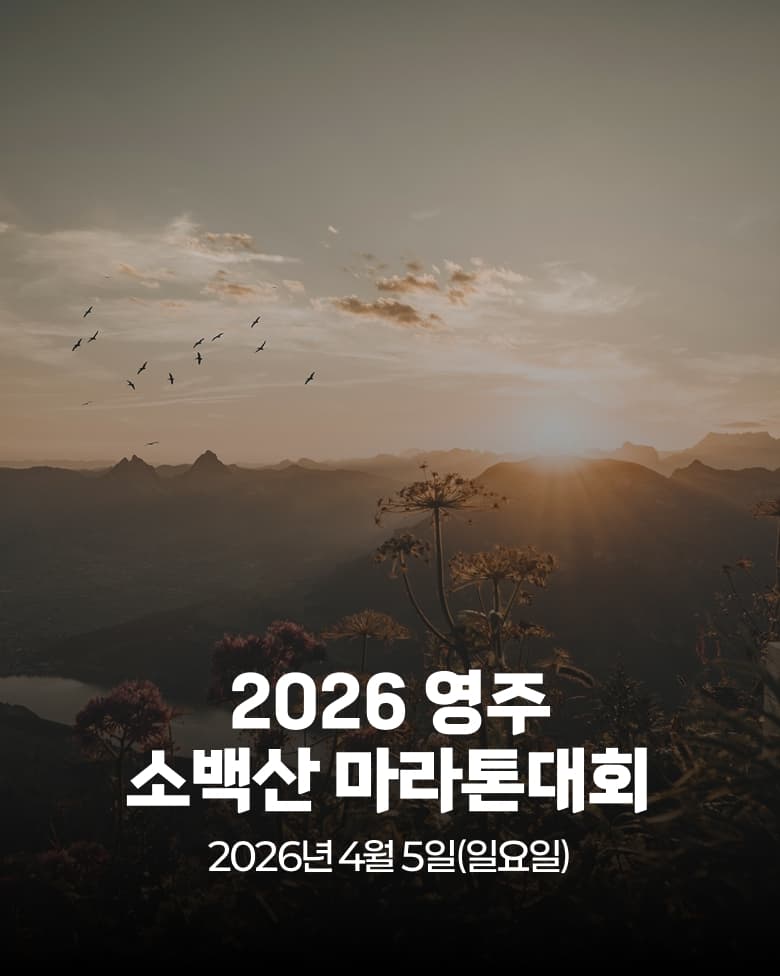 2026 영주 소백산 마라톤대회
