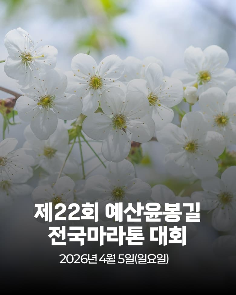 제22회 예산윤봉길 전국마라톤대회