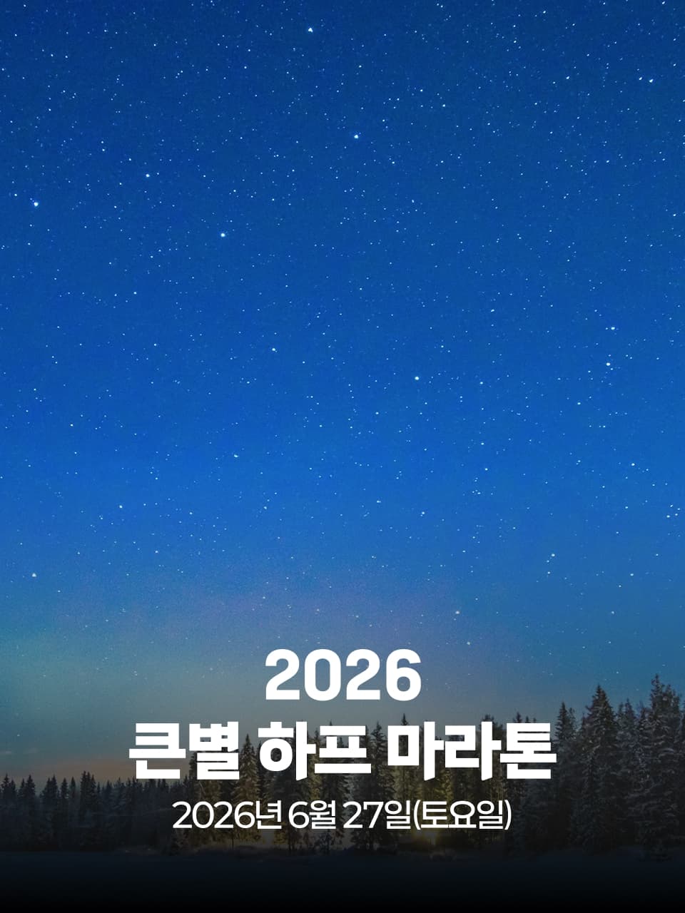 2026 큰별 하프 마라톤 이미지 1