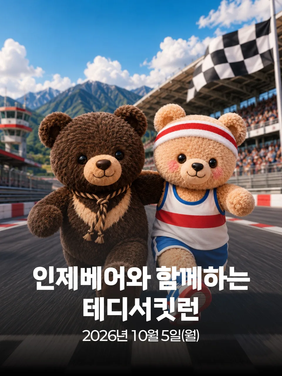 2026 인제베어와 함께하는 테디서킷런 대회 커버 이미지