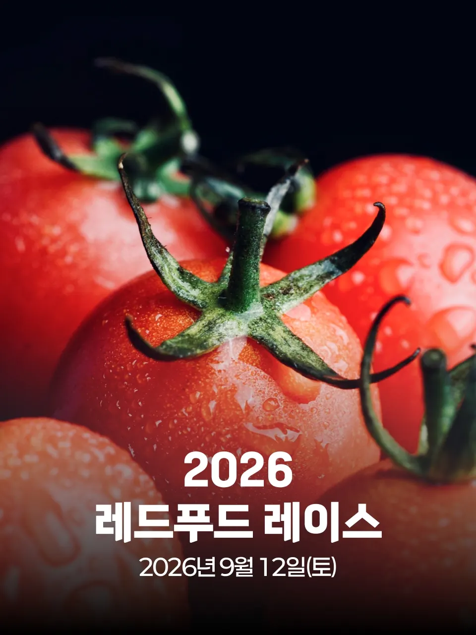 2026 레드푸드 레이스 대회 커버 이미지